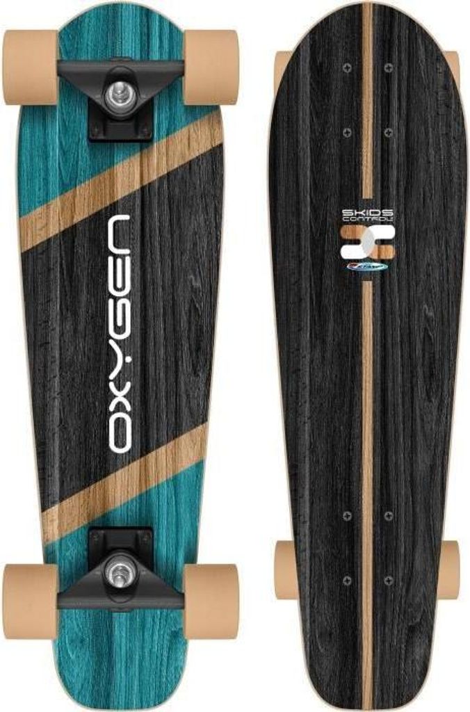 Skateboard Cruiser, 70x20cm, Chinesisches Ahorn 9-lagig, 60mm PolyurethanRäder, Aluminium Trucks