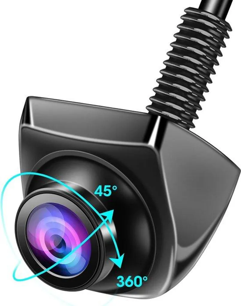 Caméra de recul étanche IP68 vision nocturne 170° aide au stationnement