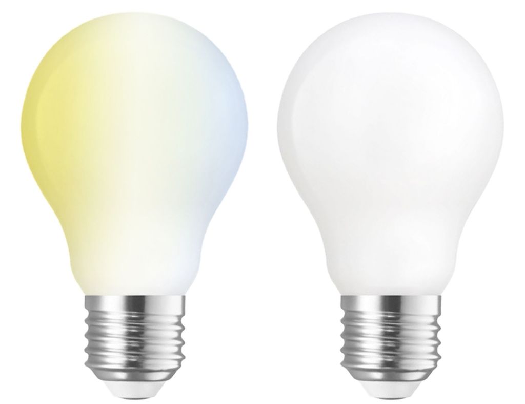 Spectrum LED E27 A60 Filament Matt Smart Home 5W = 45W 560lm Alexa Google Tuya 2700K-6500K DIMMBAR