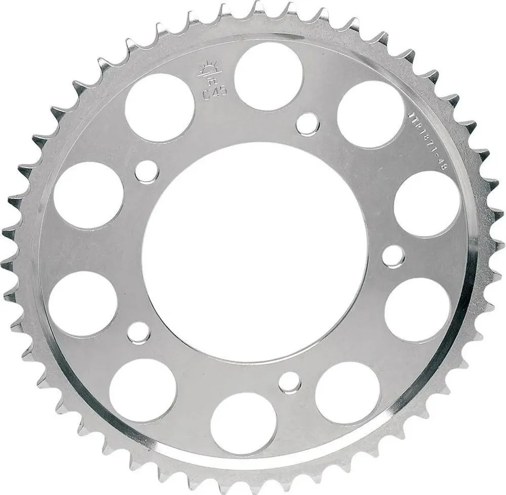 Couronne de Transmission 43 Dents pour Moto et Scooter Pas 428 Acier