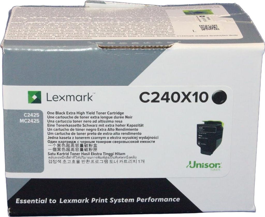 Lexmark C240X10 Toner Black -A
