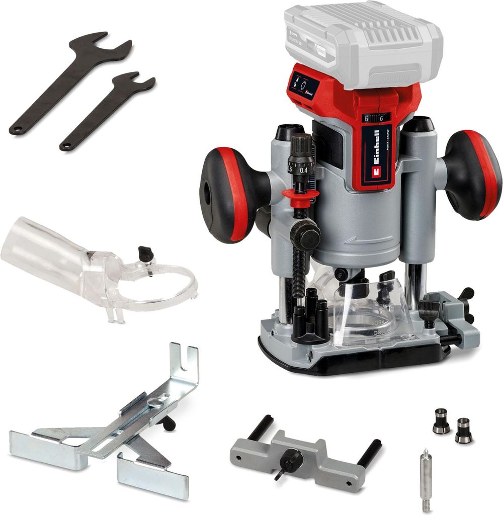 Pantografo a batteria Einhell TP-RO 18 Li 18 V 6 / 8 mm Immagine del prodotto 