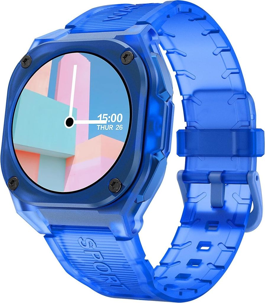 Smartwatch with Phone Function Health Watch Blood Pressure Measurement Pedometer Fitness Tracker Heart Rate Monitor Android IOS