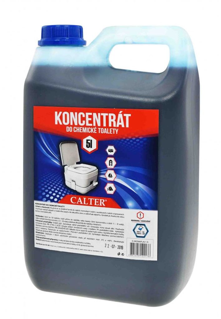 Náplň CALTER® do chemické toalety - 5L Obrázek produktu 