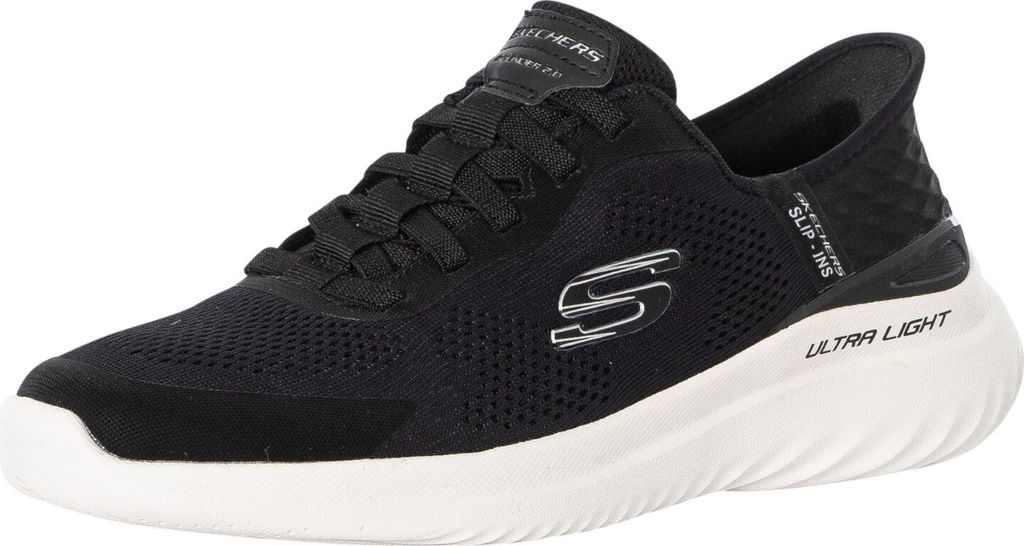 Skechers Slip-Ins Bounder 2.0 Emerged Trainer, Schwarz 46 Produktbild 