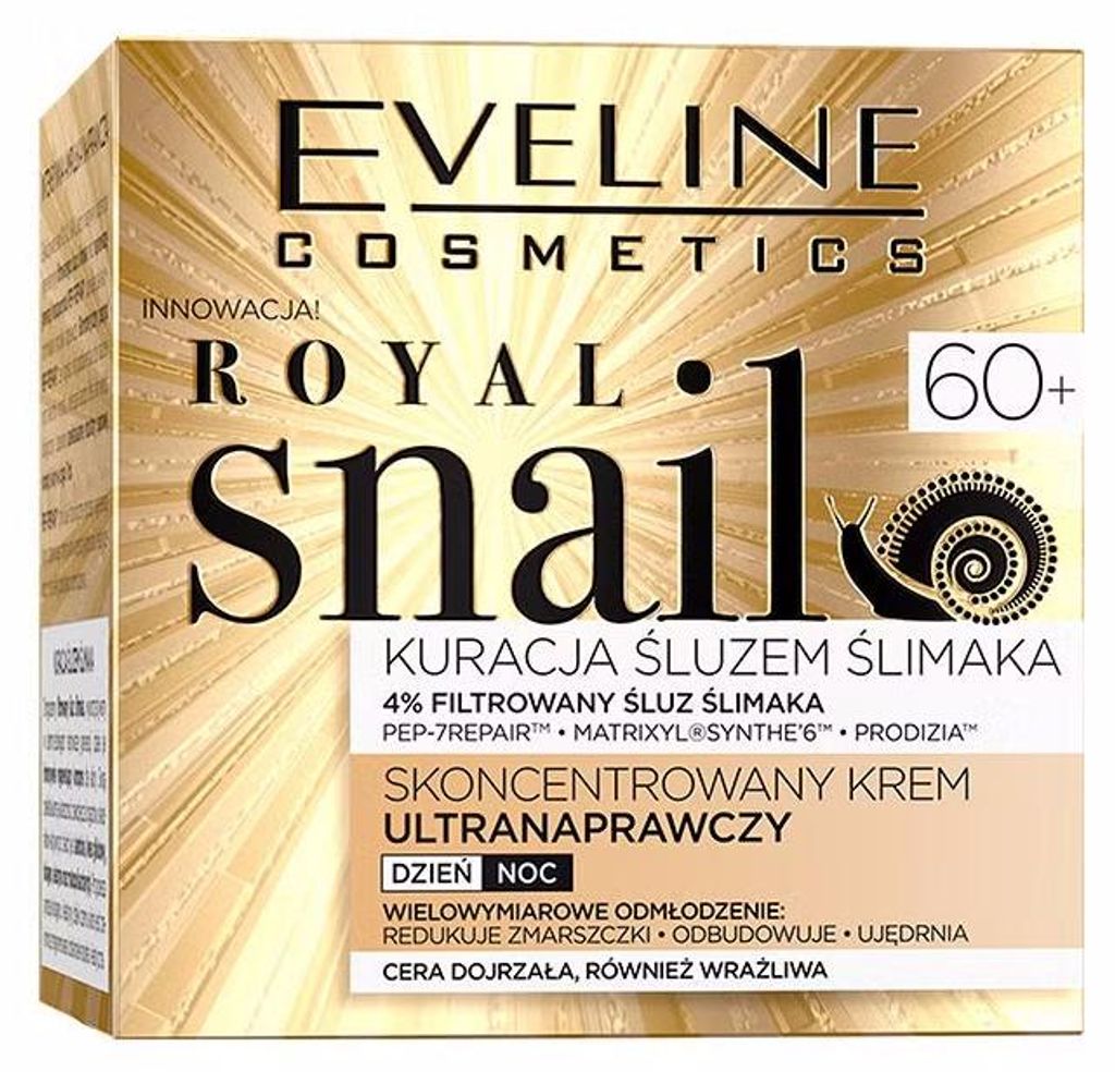 Eveline Royal Snail Concentrated Ultra-Repair Cream 60+ Produktbild 
