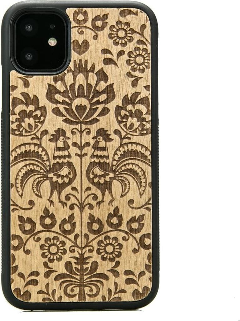Holzhülle für iPhone 11 POLISH FOLK ANIEGRE