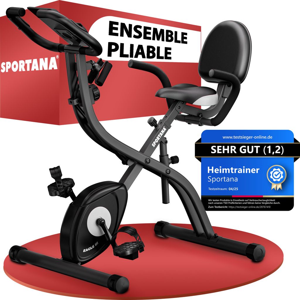 SPORTANA® Eagle III Vélo d'appartement Magnétique, Velo Image du produit 