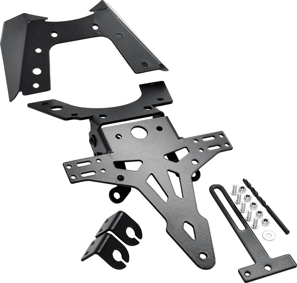 Hashiru Kennzeichenhalter für Kawasaki Ninja 250 R 2007-2012, Robuster Stahl