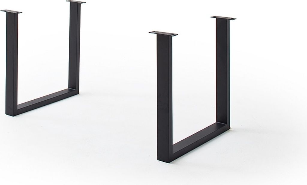 Tischgestell >CALABRIA< (2er-Set) in anthrazit - 73x74x8 (BxHxT)