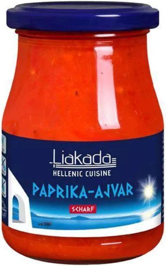 Liakada paprika ajvar piccante, 330g Immagine del prodotto 