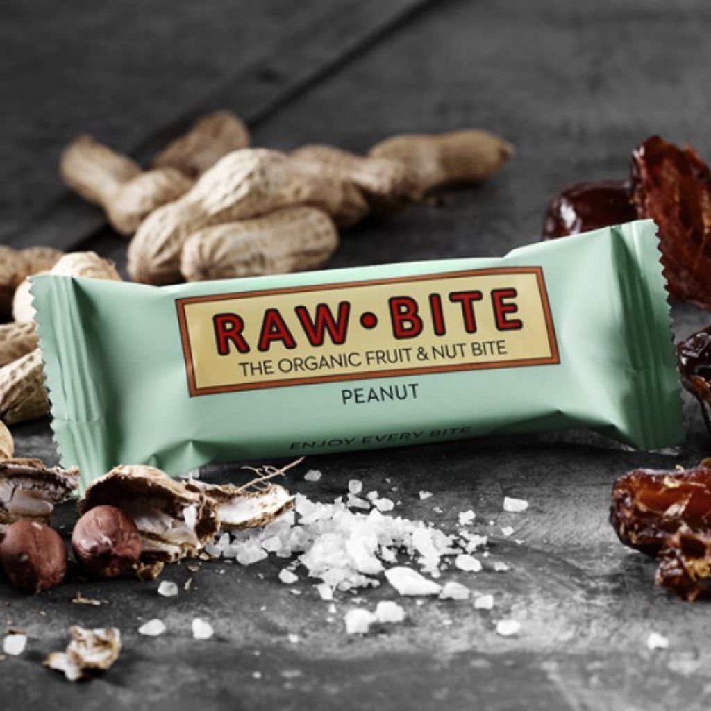 RAWBITE The Organic Fruit & Nut Bite Peanut 50g Produktbild 