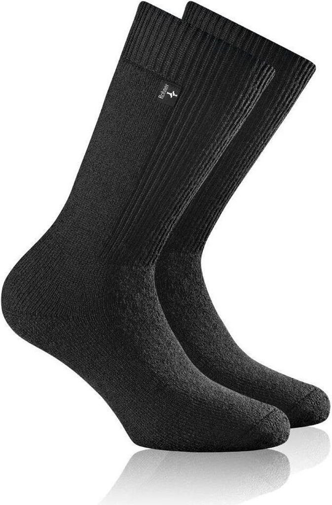 Rohner Army Working, Mittelwadensocken, Schwarz, Produktbild 