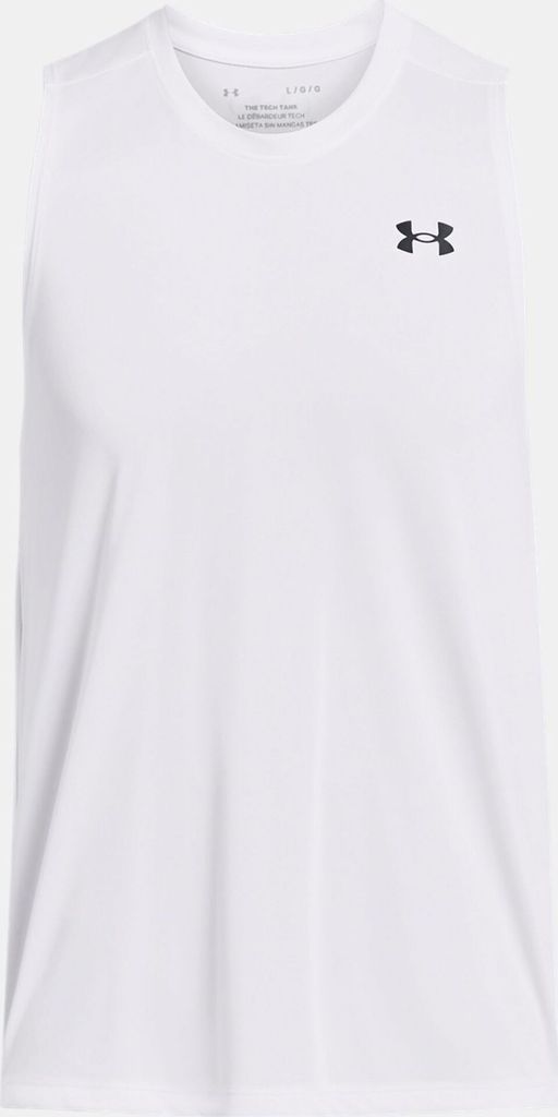 Under Armour Ua Tech Tank - white, Größe:5XL