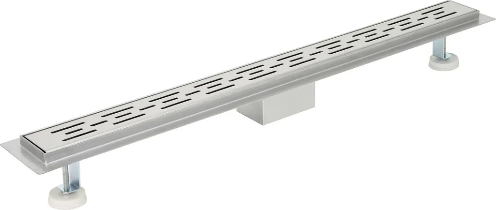 Piletta per doccia Zelsius in acciaio inox "Bendigo" piastrellabile | piletta rettangolare da 100 cm