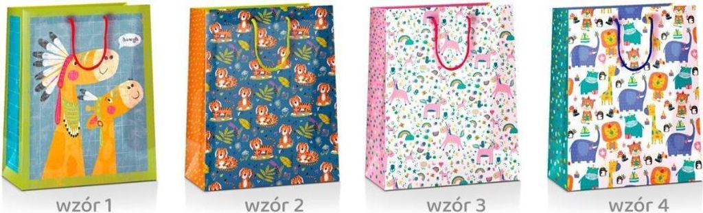 Geschenktüte Kids 23 x 18 x 10 cm MIX – Pan Dragon