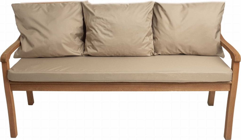 Gartenkissen Set beige – 140x60 + 3x50x56 cm Gartenkissen Produktbild 
