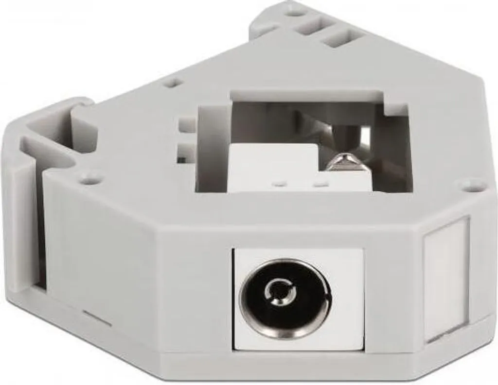 DeLOCK Adaptateur d'antenne avec Bloc Terminal Gris et Blanc - 65541