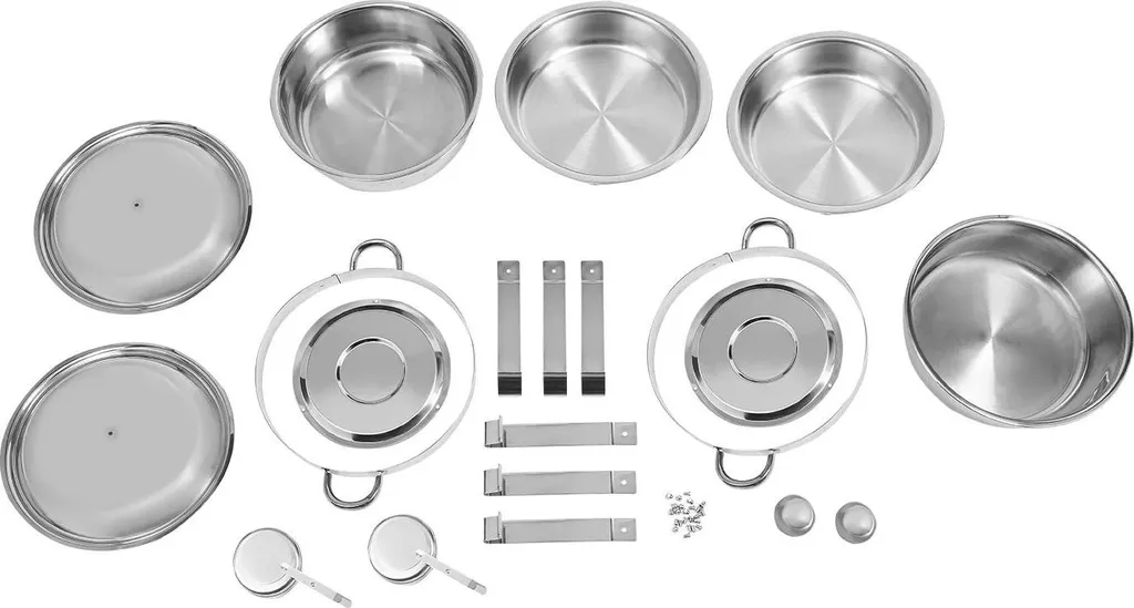 Chauffe-plats Mariage et Buffet - Chafing Dish 4,5L Violet Autonome - 7