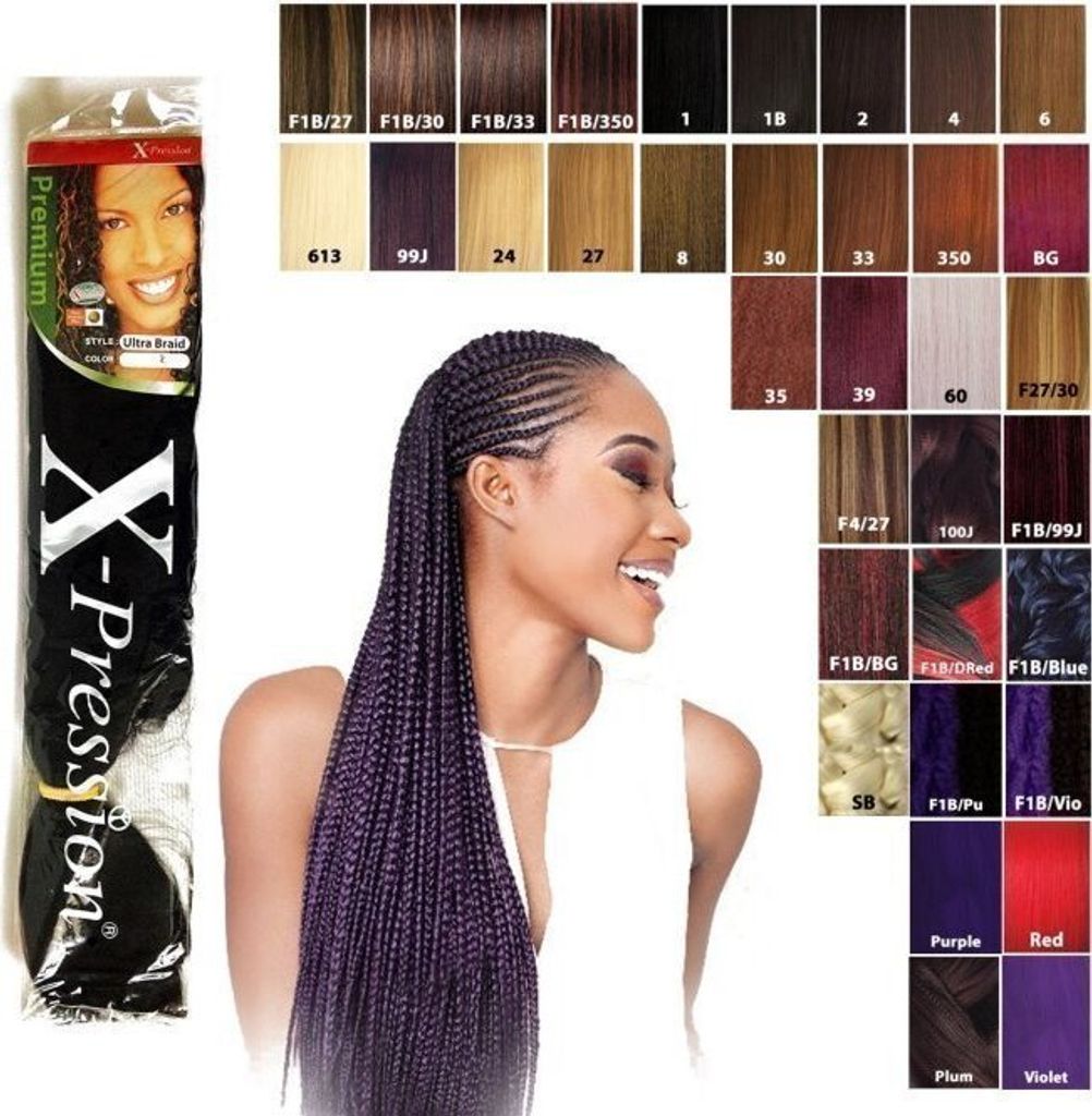 X-Pression Ultra Braid, waga ok. 160 g, 60 weiß Zdjęcie produktu 