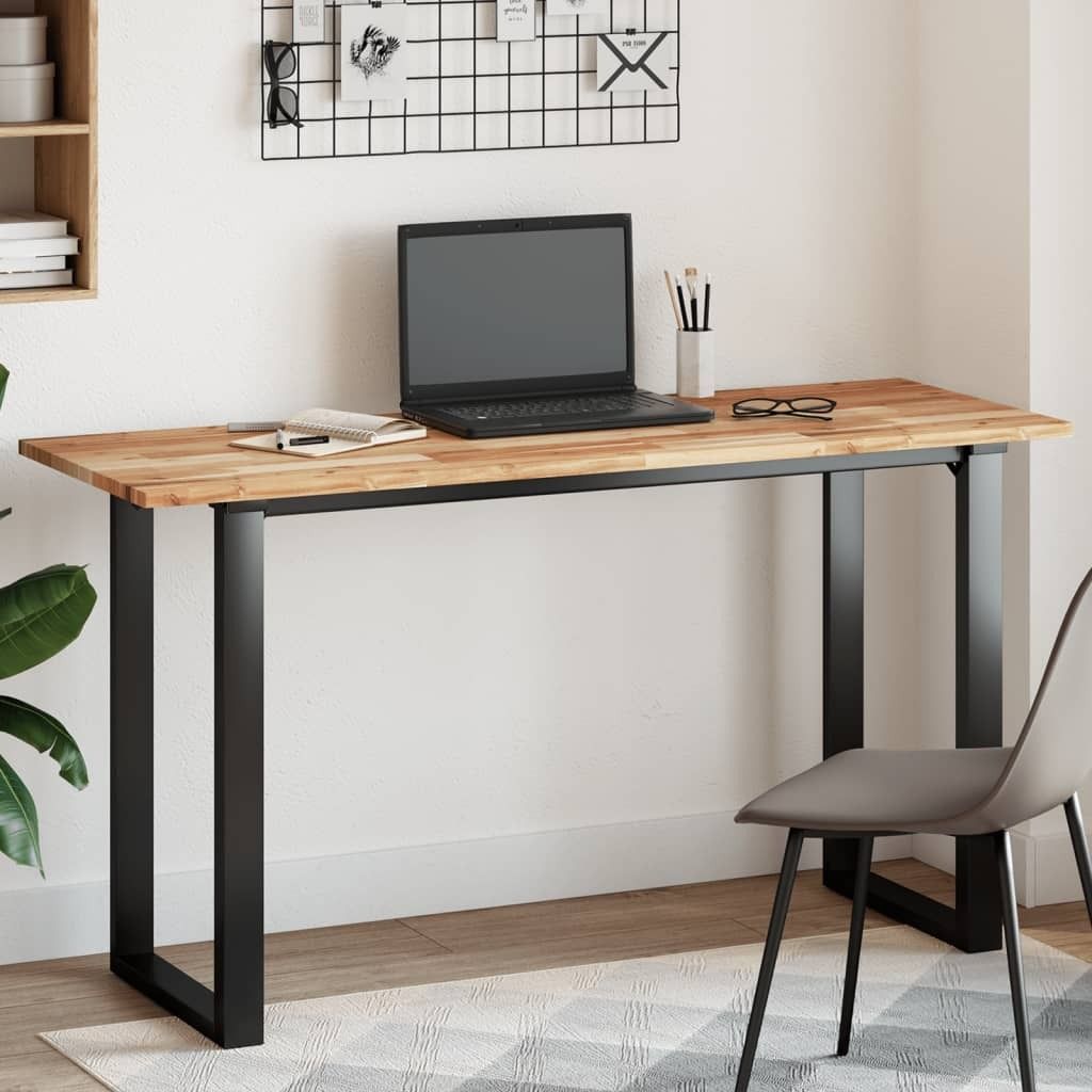 Tischplatte Rechteckig 160x50x2 cm Massivholz Akazie - Produktbild 