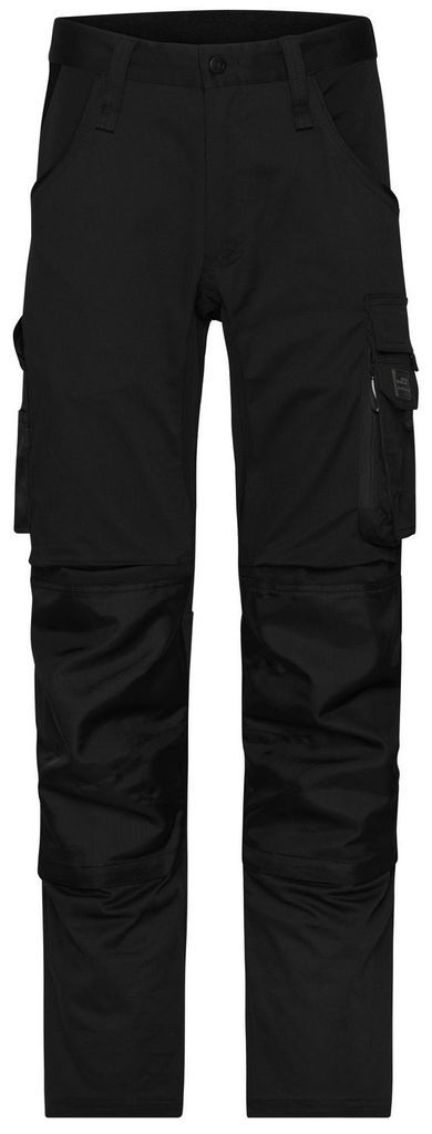 James and Nicholson - Arbeitshosen für Herren/Damen Unisex LT6194 (44R) (Schwarz)