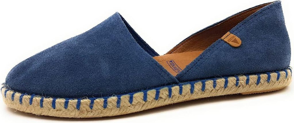 Verbenas Carmen Damenschuhe Halbschuhe Slipper Slipper Blau Productafbeelding 