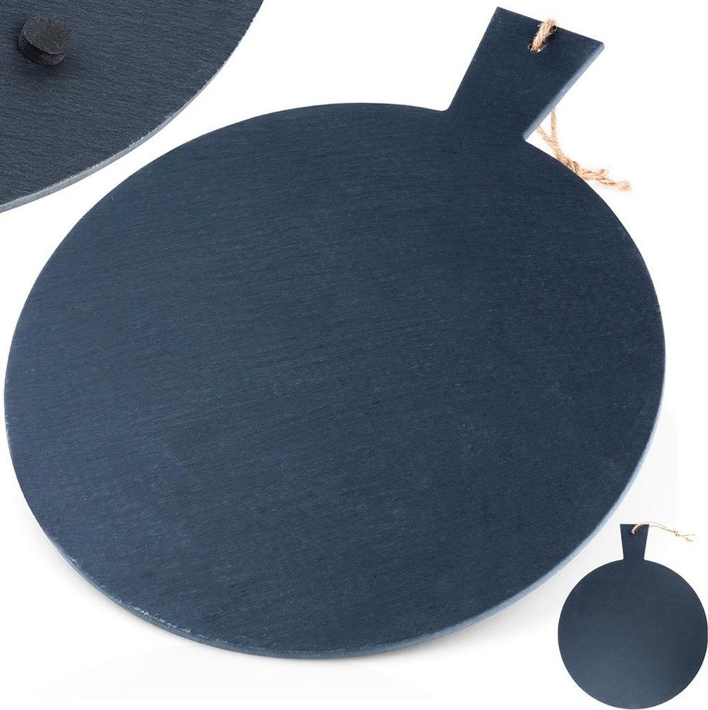 Stein Tablett Bord Platte Platte Schiefer Snacks Desserts Sushi Käse Aufschnitt