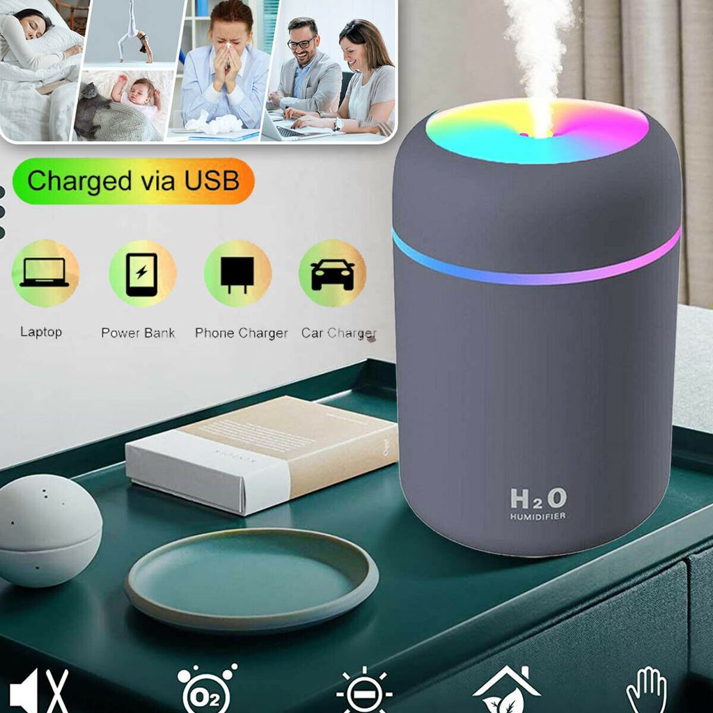 Haus USB Portable Auto Luftbefeuchter Air Diffuser Aromatherapie für Auto Büro 
