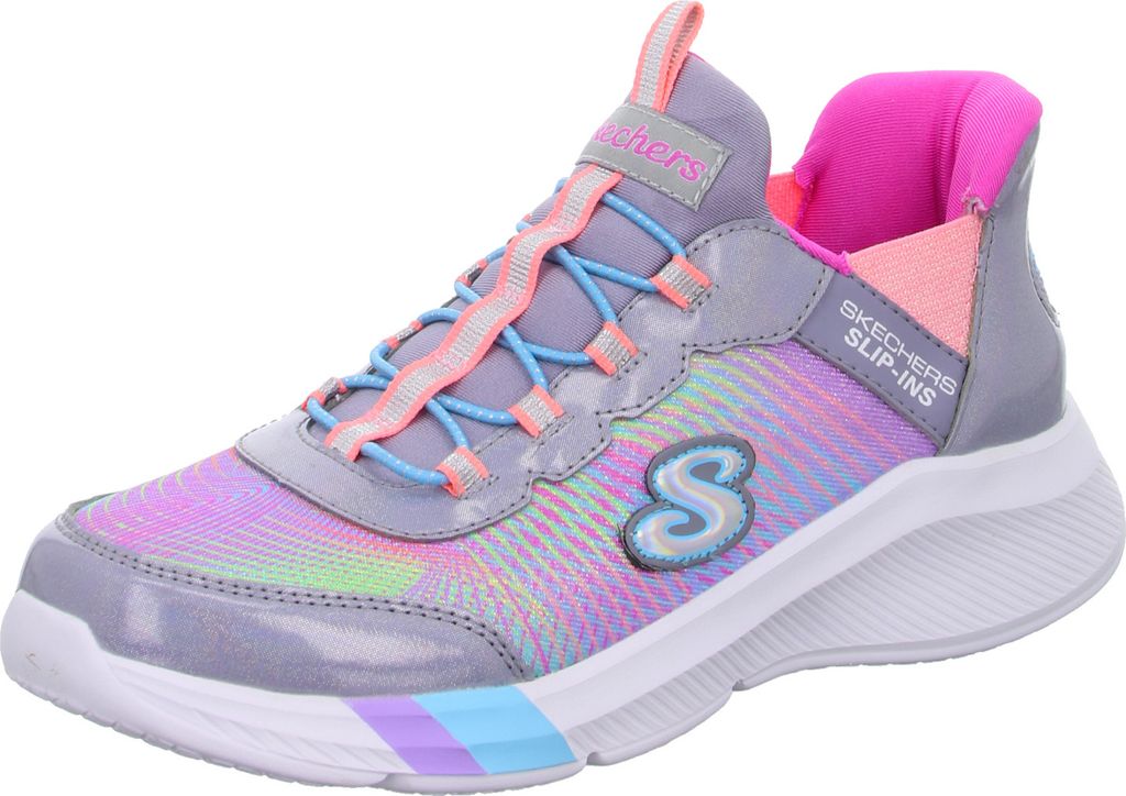Skechers Sneaker Low Dreamy Lites - Colorful Prism Mädchen 736B6563686572735F3330333531346C Grau 33 EU