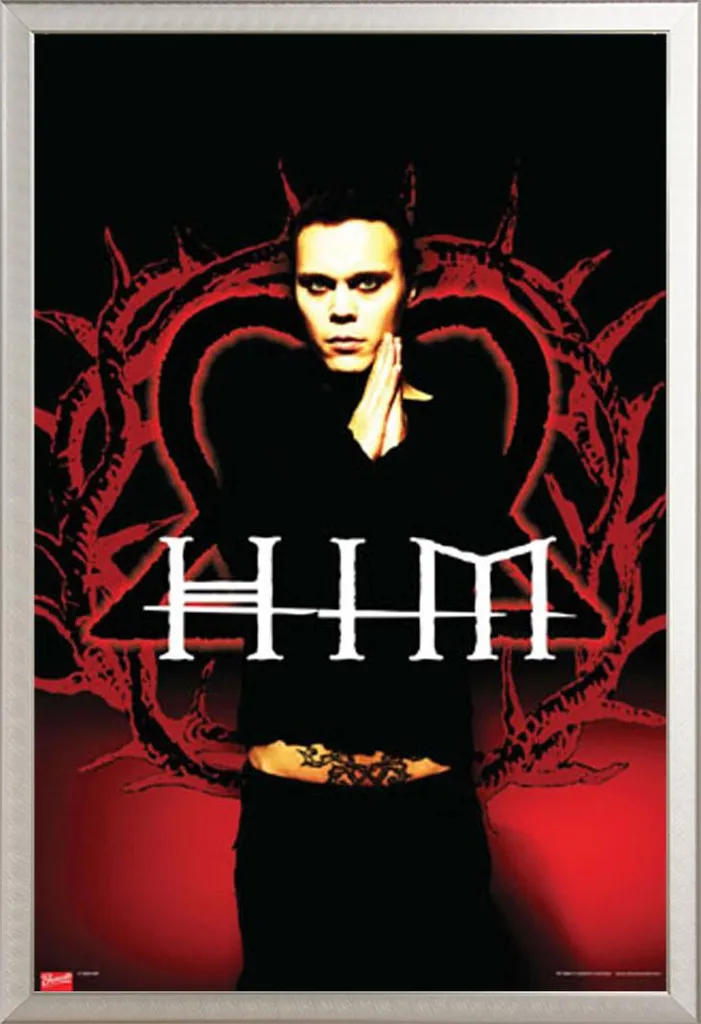 Poster LUI Preghiera 61x91,5 + Cornice Shinsuke Argento | Idea Regalo