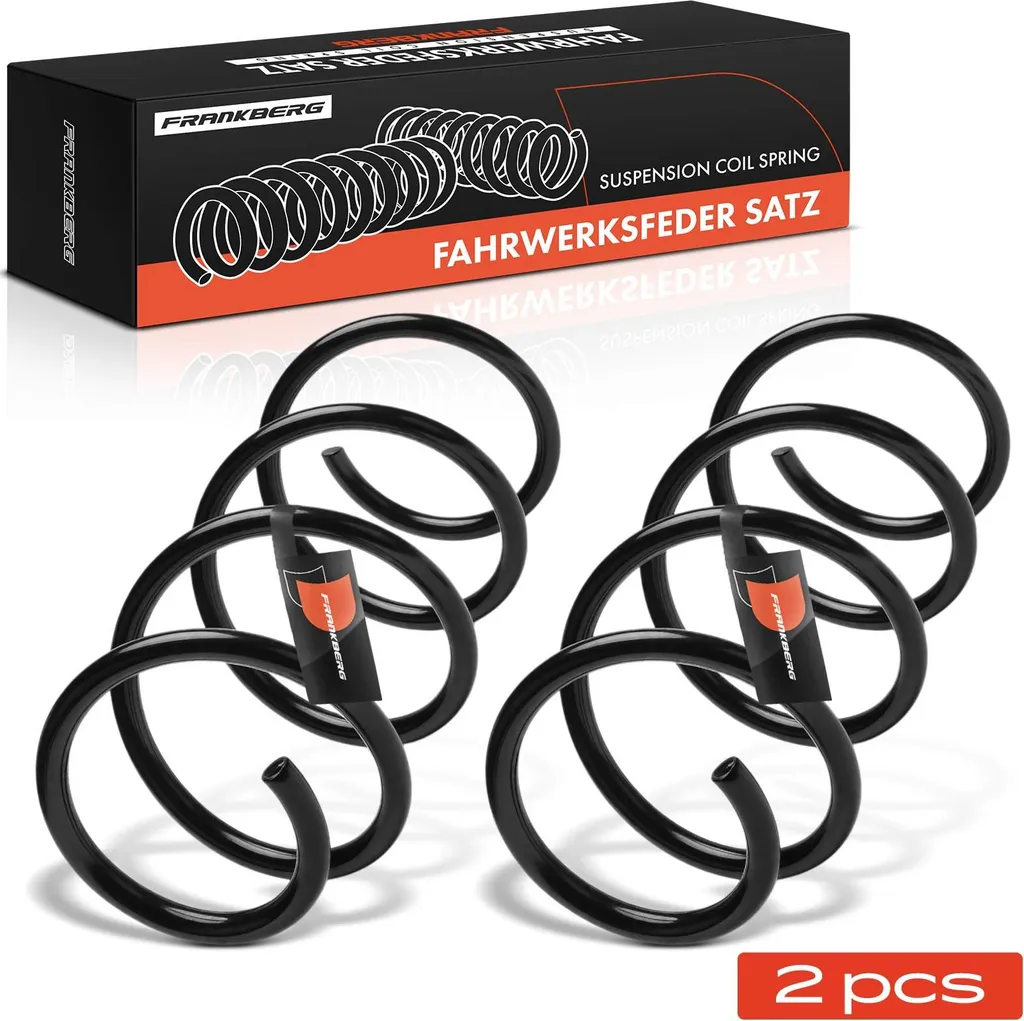 Frankberg 2 Ressorts de Suspension Avant pour Seat Ibiza V et VW Polo