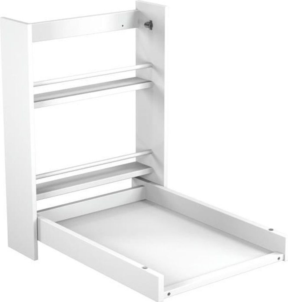 AT4 - Wandwickeltisch EAZY Weiß | Offene Maße (L x B x H): Produktbild 