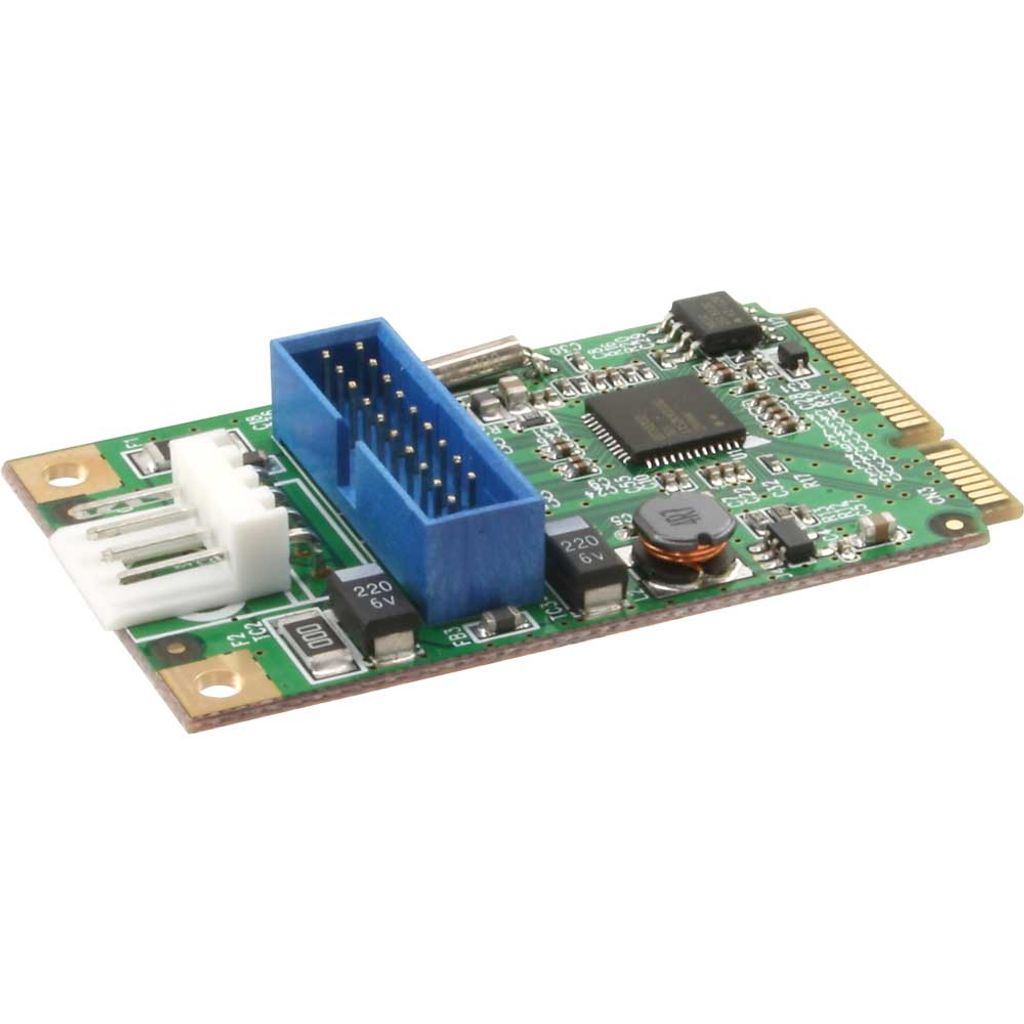 InLine Mini-PCIe Karte, 2x USB 3.0 (66900)