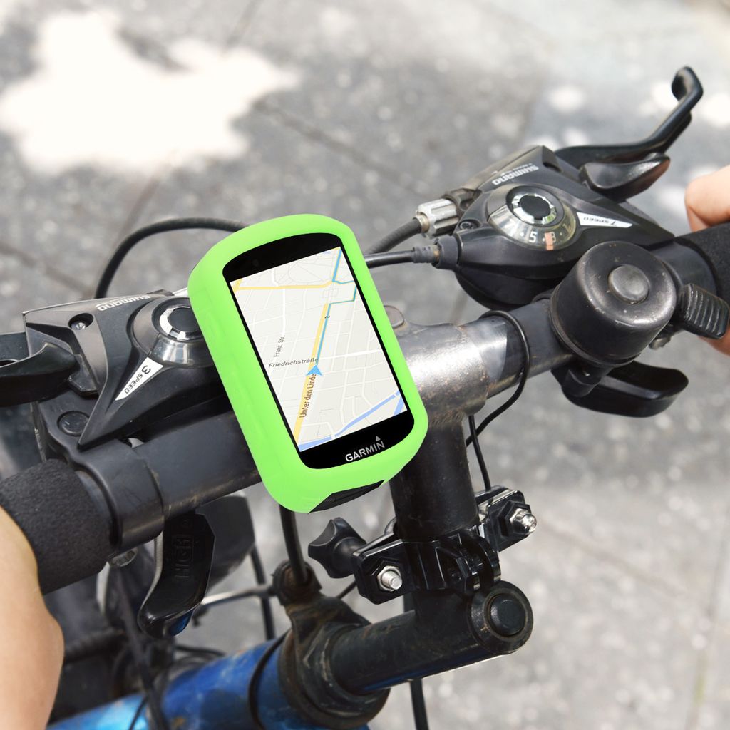 Hülle für Garmin Edge 530 Silikon Fahrrad GPS Navi Cover Case Schutzhülle 