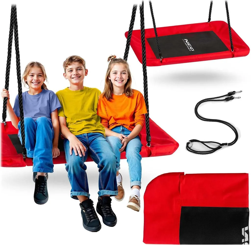 Altalena Rettangolare Neo-Sport Swingo 110x70 cm | Qualità Premium