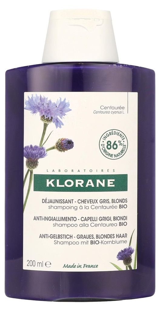 Klorane Reflection Shampoo With Centaurea Extract 200ml Produktbild 