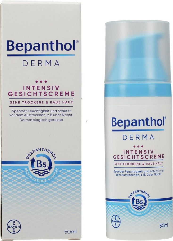 BEPANTHOL Derma Intensiv Gesichtscreme 50ml PZN 16529837