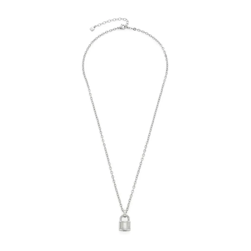 Leonardo Collier femme Galera en acier inoxydable avec fermoir serrure