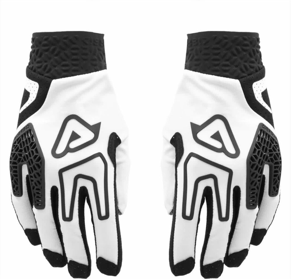 ACERBIS ENDURO RACE Motocross-Handschuhe Schwarz Weiß größe XXL
