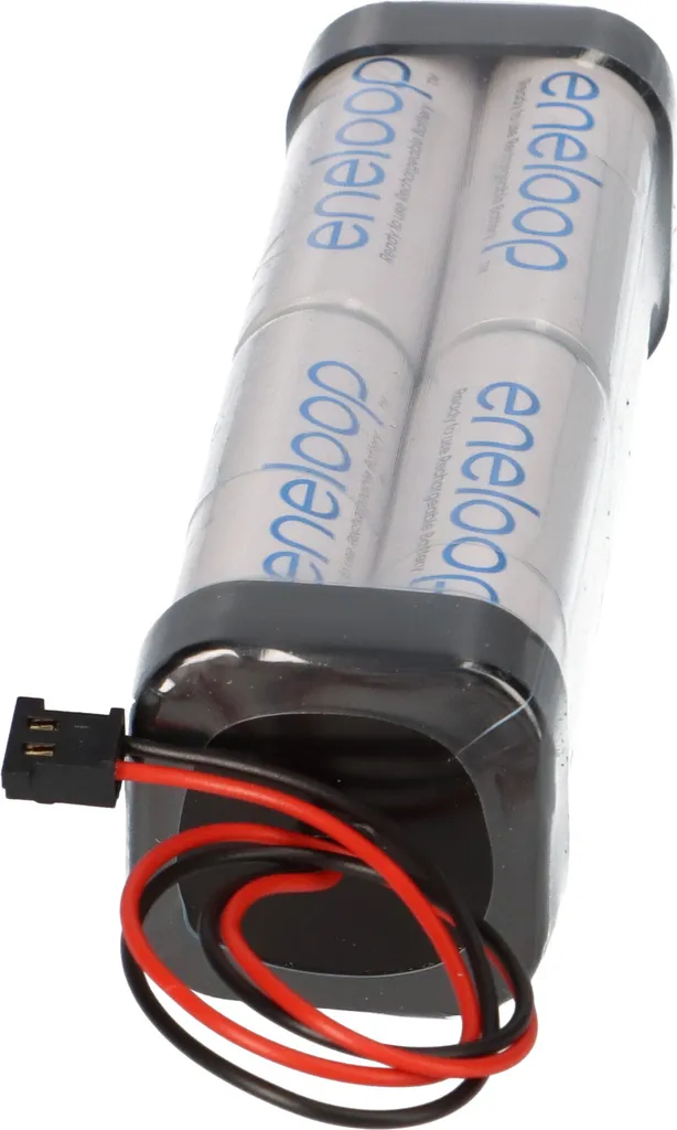 Pack d'accus eneloop 9,6V 2000mAh F2x2x2 pour cellule Graupner AA