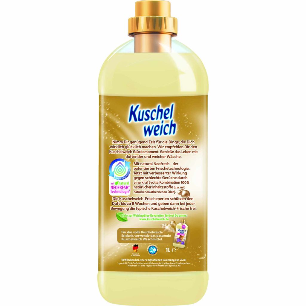 Kuschelweich Spülung 1L 38P Glucksmoment Produktbild 2