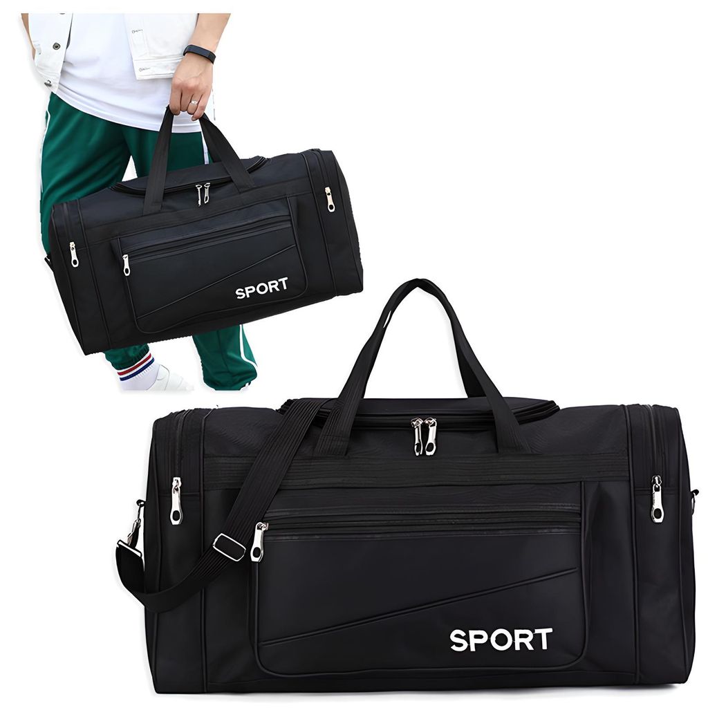 Gym Fitness Schulter Sport Reisetasche LARGE 45L