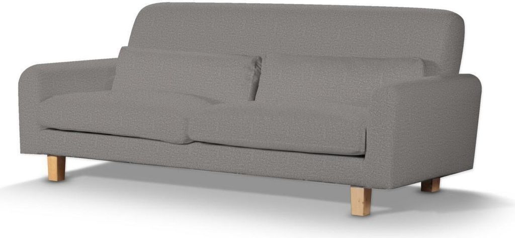 Dekoria Bezug für Sofa Nikkala, grau, Nikkala Sofabezug kurz