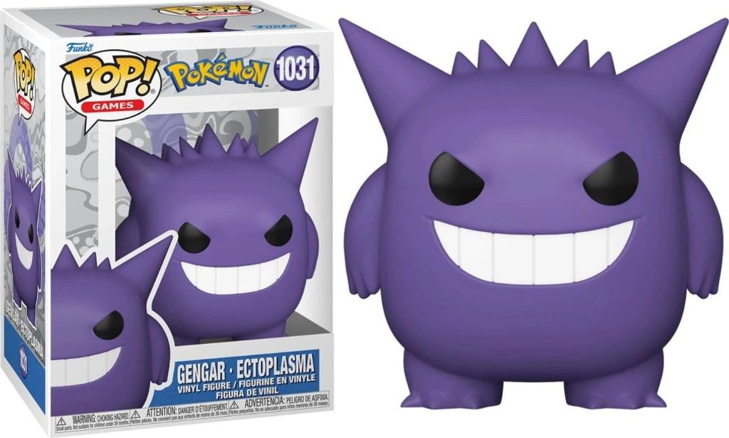 Funko Pop! Pokémon Gengar Ectoplasma 1031 Immagine del prodotto 