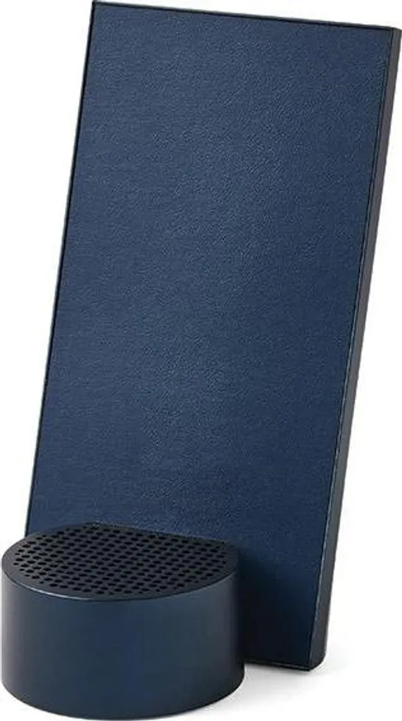 Chargeur Sans Fil 10W et Enceinte de Bureau Lexon City Energy Pro Bleu