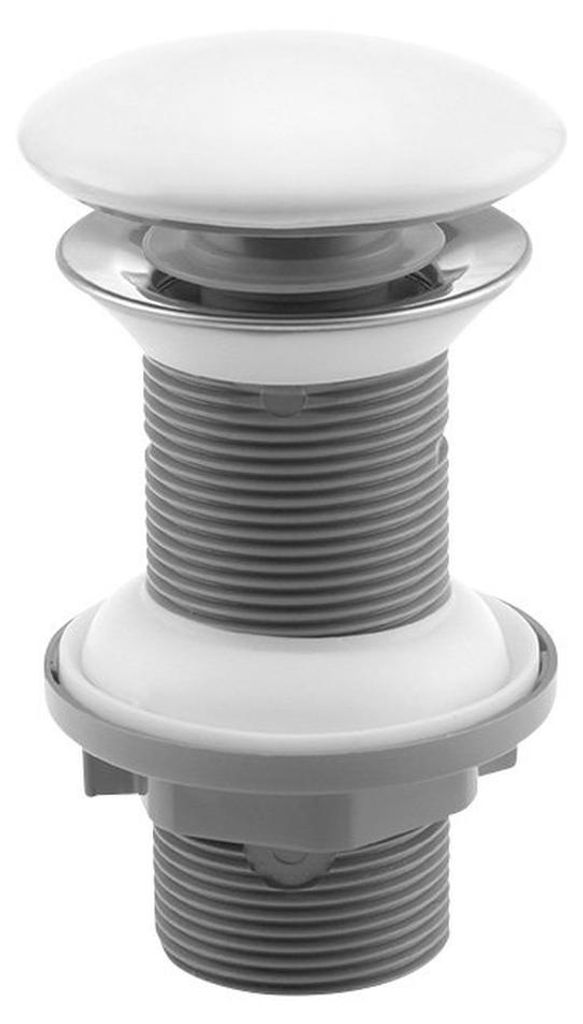 Isvea Waschbecken-Ablauf 5/4", klick-klack, Keramikstopfen, Produktbild 