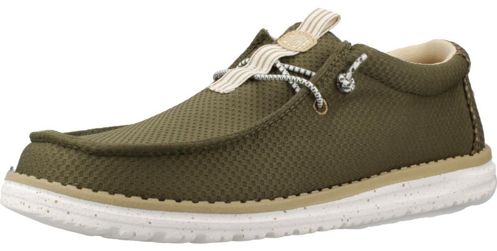 Hey Dude Uni Wally Mesh Neutrals Freizeitschuh Winter Green/Multi 45