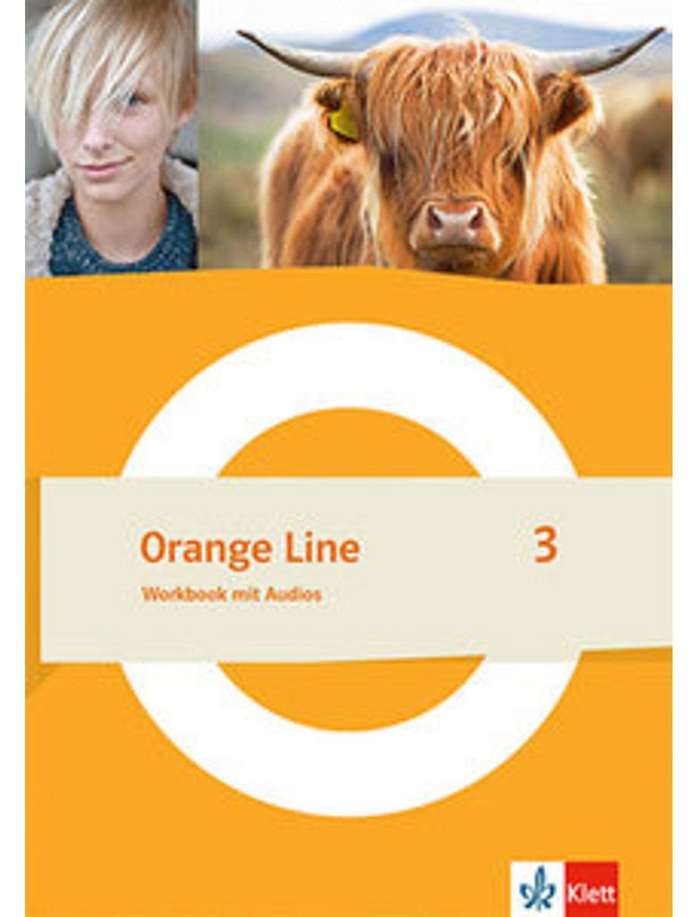 Orange Line 3. Workbook mit Audios Klasse 7 Immagine del prodotto 