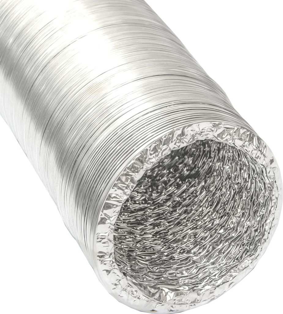 Aluflexrohr Aluflexschlauch 10m Flexrohr Schlauch Alurohr Ø150mm Hitzebeständig